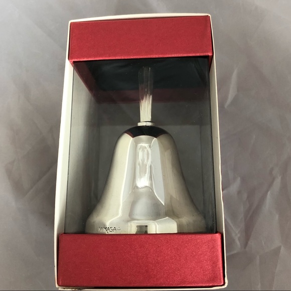 Milkasa 2015 silver plated Christmas bell ornament - Picture 3 of 4